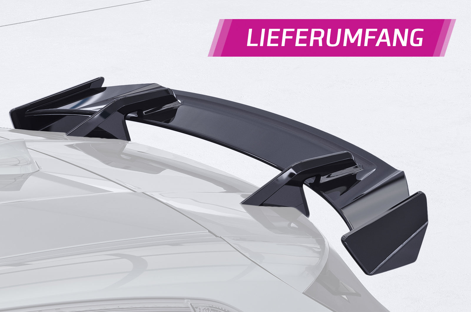 Schwanenhals Heckflügel mit ABE für BMW 1er F40 Basis / M Sport SHF073-F004-F-L