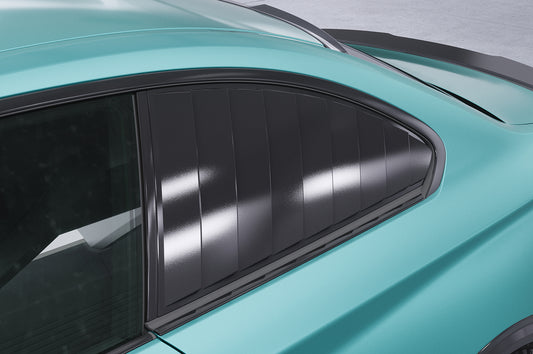 Seitenscheibenblenden mit ABE für BMW 2er F22/F87 Coupe SSB003