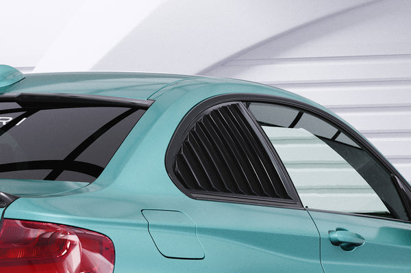Seitenscheibenblenden mit ABE für BMW 2er F22/F87 Coupe SSB003