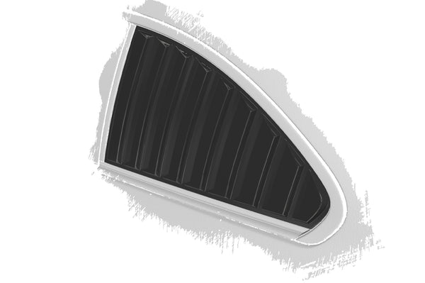 Seitenscheibenblenden mit ABE für BMW 2er F22/F87 Coupe SSB003