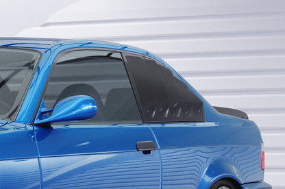 Seitenscheibenblenden mit ABE für BMW 3er E36 Coupe SSB010