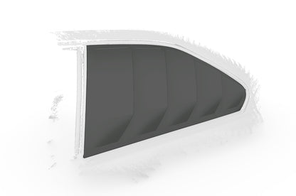 Seitenscheibenblenden mit ABE für BMW 3er E36 Coupe SSB010