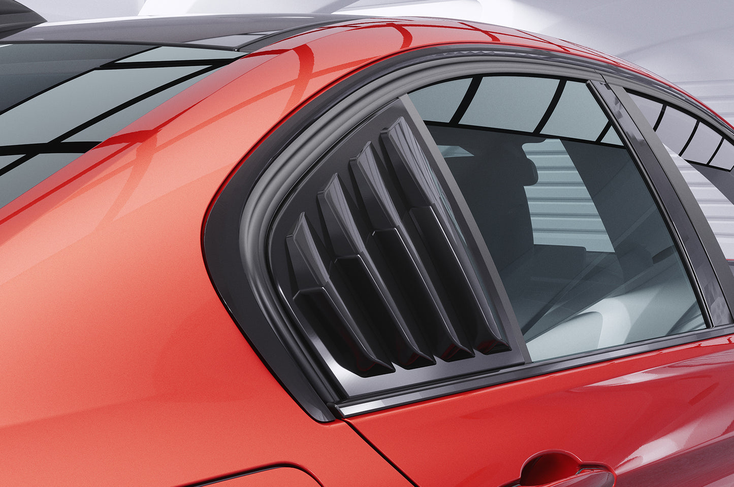 Seitenscheibenblenden mit ABE für BMW 3er F30 Limousine SSB013