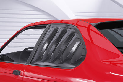 Seitenscheibenblenden mit ABE für BMW 3er E36 Compact SSB020