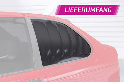 Seitenscheibenblenden mit ABE für BMW 3er E36 Compact SSB020