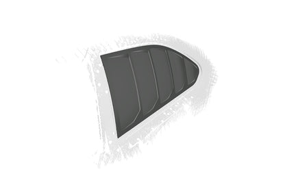 Seitenscheibenblenden mit ABE für BMW 3er E36 Compact SSB020