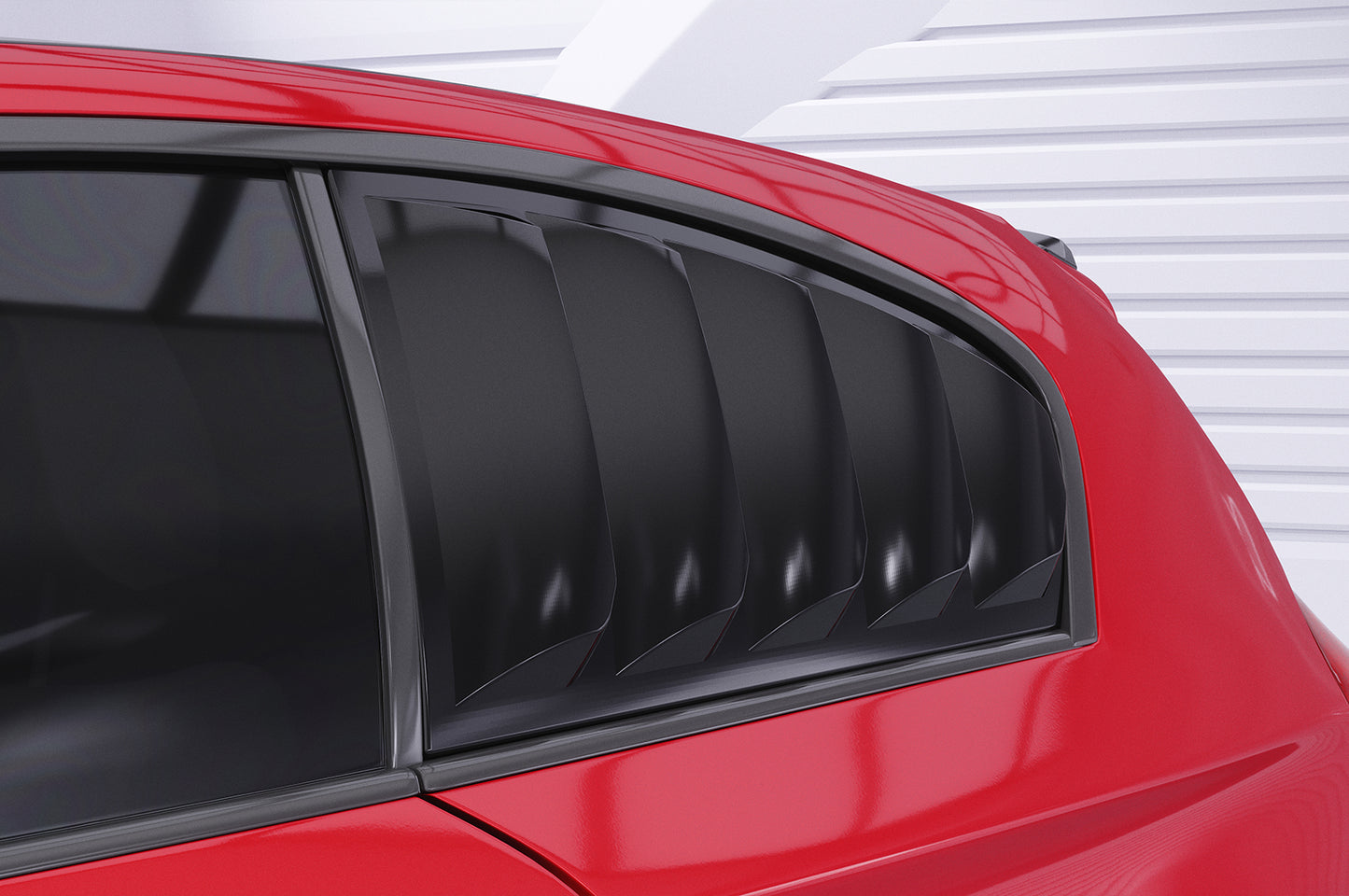 Seitenscheibenblenden mit ABE für BMW 1er E81 SSB022