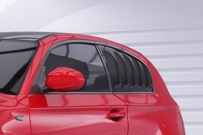 Seitenscheibenblenden mit ABE für BMW 1er E81 SSB022