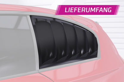 Seitenscheibenblenden mit ABE für BMW 1er E81 SSB022