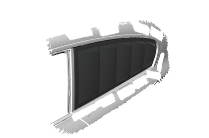 Seitenscheibenblenden mit ABE für BMW 1er E81 SSB022