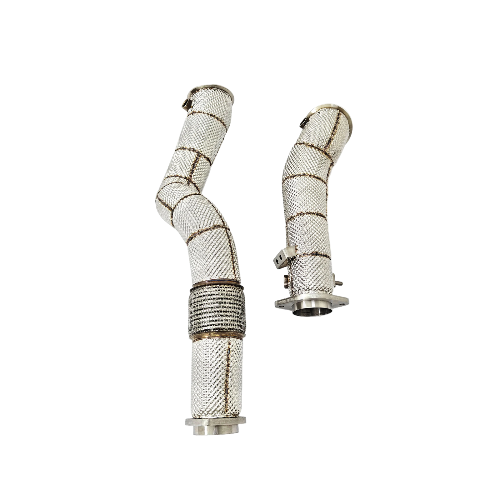 Catless Edelstahl Downpipes Thermoisoliert passend für den S58 G8X