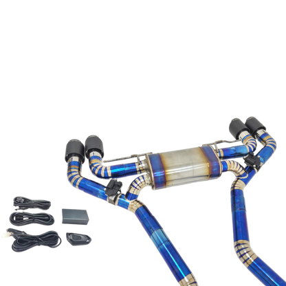 Titan Klappenauspuff passend für BMW M240i, M340i, M440i