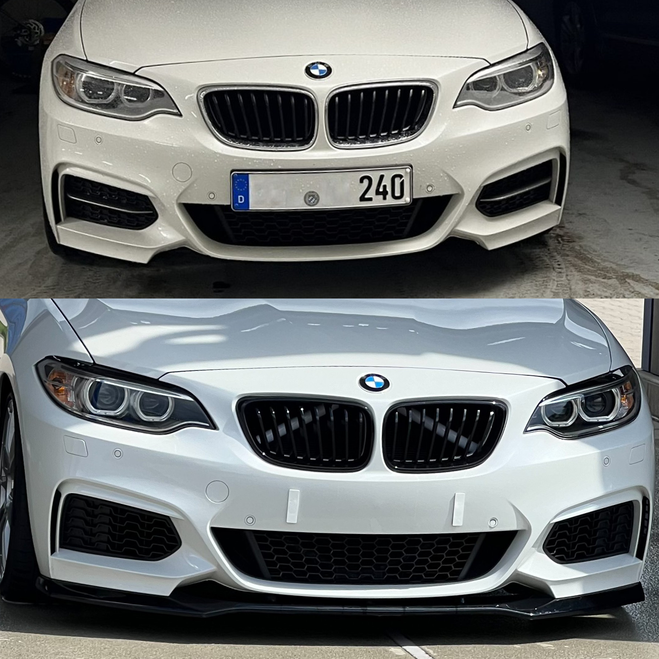 Gitter Stossfänger ohne NSW passend für den 2er BMW F22 & F23