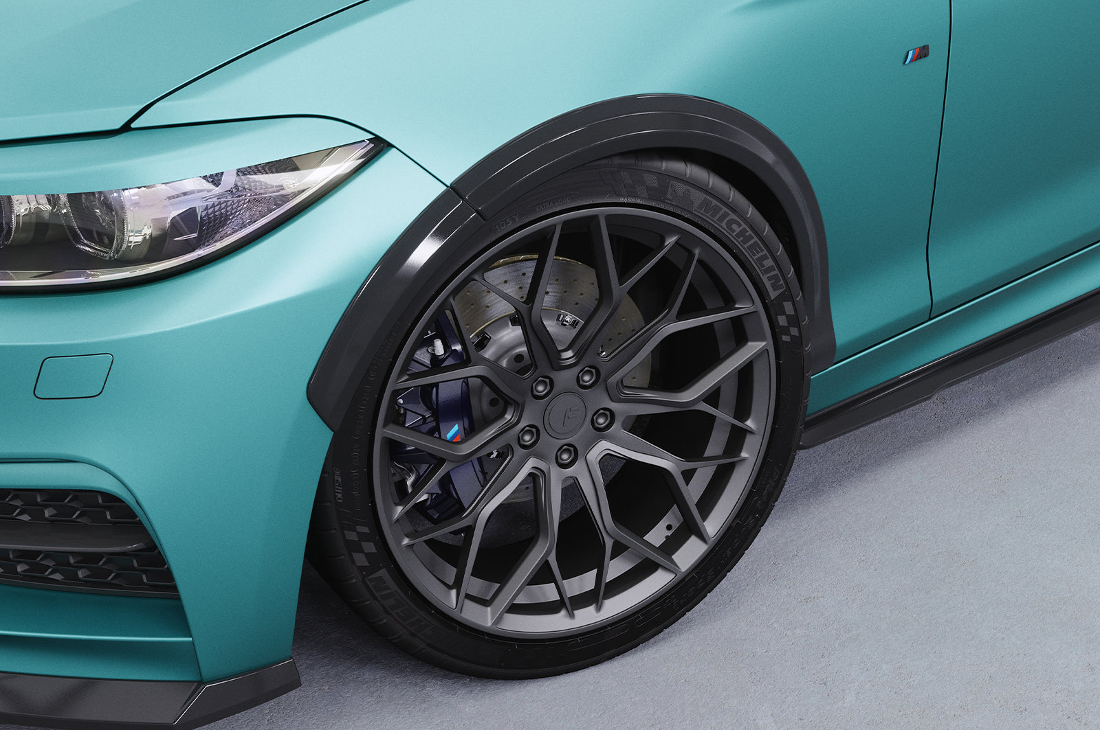 Kotflügelverbreiterung für BMW 2er F22/F23 VB034