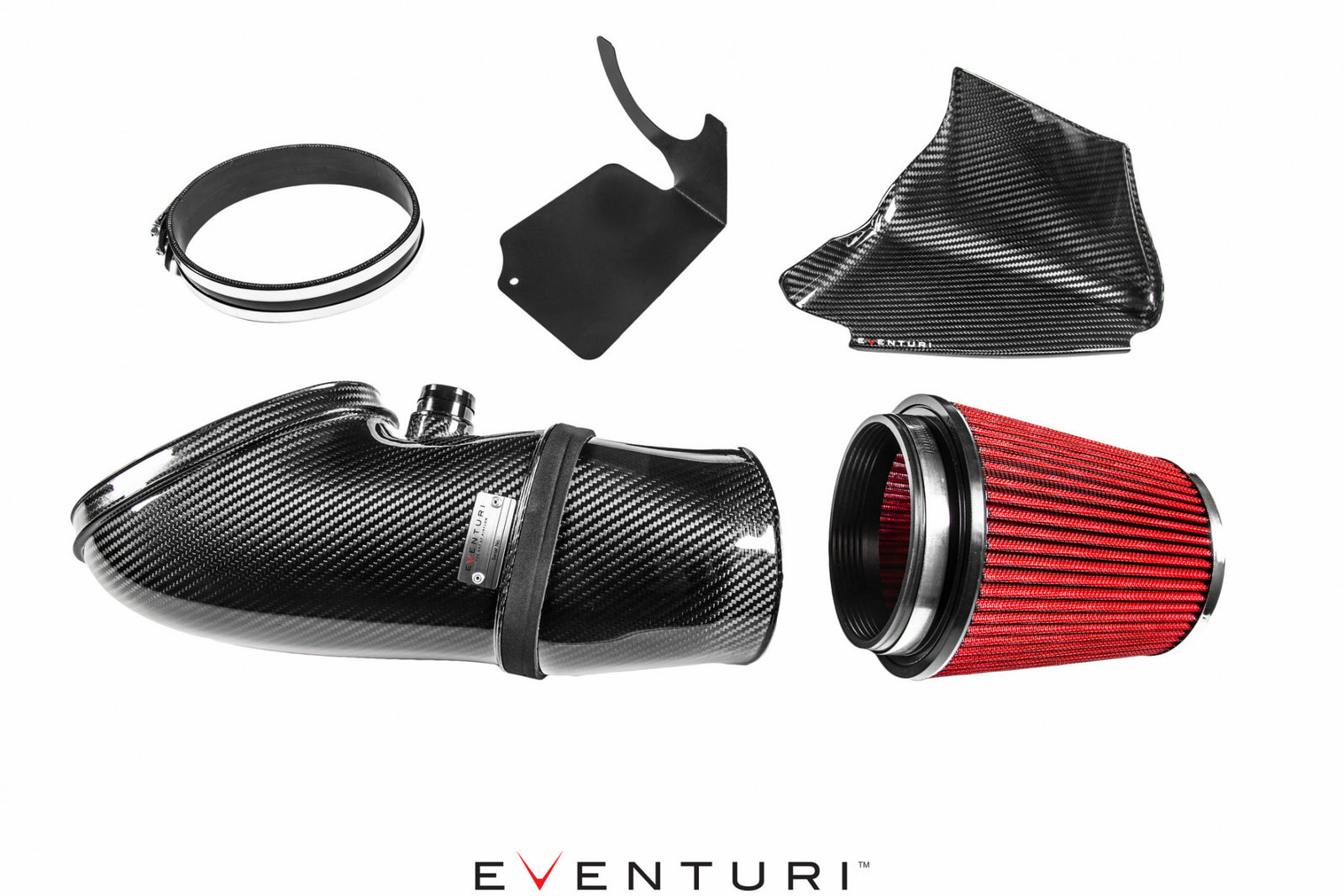 Eventuri Carbon Ansaugsystem Glanz passend für: BMW E90 E92 E93 M3 / Teilegutachten
